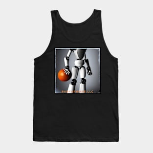 Analytics Robot Basketball Tank Top